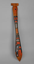 Dance Paddle Depicting Bear by Tim Alfred, Kwakwaka'wakw Nation