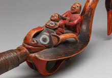 Shamanic Rattle depicting Oyster Catcher by Richard Lavalle