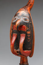 Shamanic Rattle depicting Oyster Catcher by Richard Lavalle