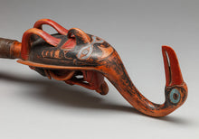 Shamanic Rattle depicting Oyster Catcher by Richard Lavalle