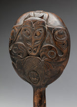 Shamanic Globe Rattle depicting a Wolf by Richard Lavalle
