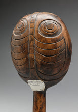 Shamanic Globe Rattle depicting a Wolf by Richard Lavalle