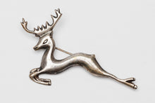 Vintage Leaping Stag Pin, Navajo