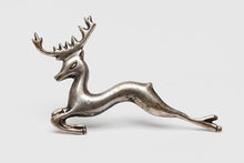 Vintage Leaping Stag Pin, Navajo