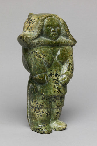 Woman in Amouti, Inuit Carving