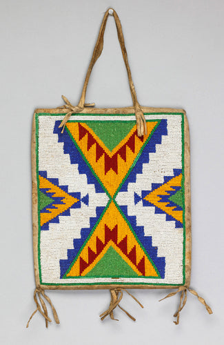 Antique Beaded Bag, c. 1940, Flathead Nation