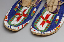Antique Beaded Moccasins, c. 1920, Cheyenne Nation