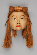 Mask depicting Salmon Woman by Stan Greene, Coast Salish