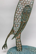 Blue Jay Spirit Carving by John Hoover (1919-2011), Aleut