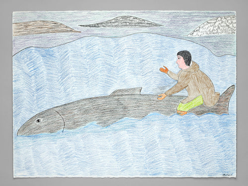 Kiviuq’s Journey by Victoria Mamnguqsualuk (1930-2016), Inuit