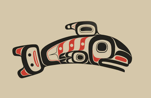 X'aat (Salmon) by Preston Singletary, Tlingit