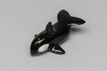 Killer Whale Fetish Carving by Calvert Bowannie, Zuni