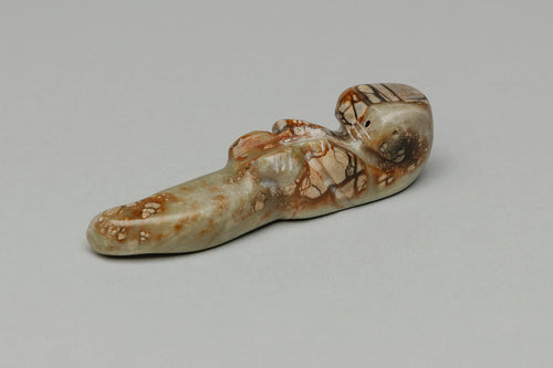 Otter Fetish Carving by Justin Red Elk, Zuni