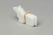 Horse Fetish With Medicine Bundle by Edwin Begay, Navajo