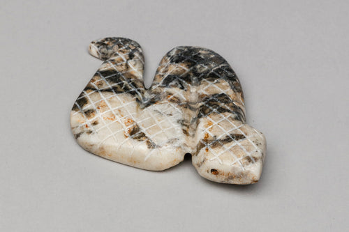 Snake Fetish Carving by Justin Red Elk, Zuni