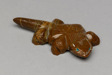 Large Lizard Fetish Carving by Justin Red Elk, Zuni