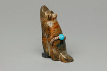 Coyote Fetish with Medicine Bundle by Edwin Begay, Navajo