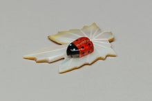 Lady Bug on Leaf Carving by Cheryl Beyuka, Zuni