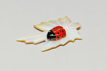 Lady Bug on Leaf Carving by Cheryl Beyuka, Zuni