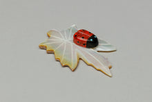 Lady Bug on Leaf Carving by Cheryl Beyuka, Zuni