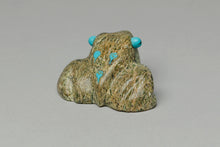 Frog Fetish Carving by Freddie Leekya, Zuni