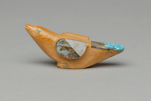 Bird Fetish Carving by Delvin Leekya, Zuni