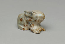 Rabbit Fetish Carving by Calvert Bowannie, Zuni