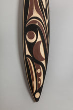 Raven and Salmon Paddle by Andy Wilbur Peterson