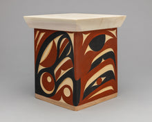 A Whale's Tail Bentwood Box By Andy Wilbur Peterson, Skokomish