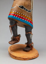 Warrior Mouse Carving by Ted Secatero, Navajo