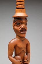 Historic Tlingit Potlatch Figure, 1928 by Mike Kadanaha (b. 1833)