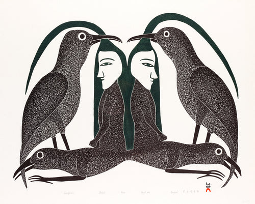 Transference, 1994 by Kenojuak Ashevak, Inuit