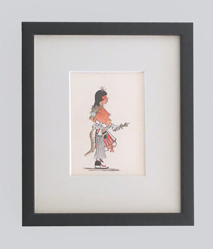 Ceremonial Dancer, c. 1970 by J.D. Roybal (1922-1978), San Ildefonso Pueblo