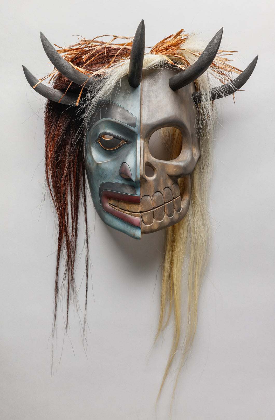 Shaman Transformation Mask by Francis Horne, Coast Salish Nation