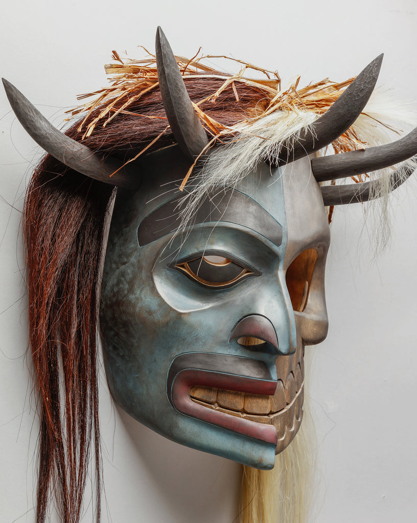Shaman Transformation Mask by Francis Horne, Coast Salish Nation ...