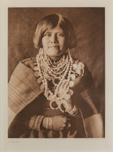 A Zuni Girl, 1903 Original Photogravure by Edward S. Curtis (1868-1952)