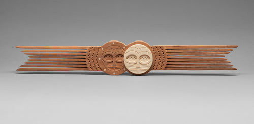 Comb depicting an Eclipse by Greg A. Robinson, Chinook