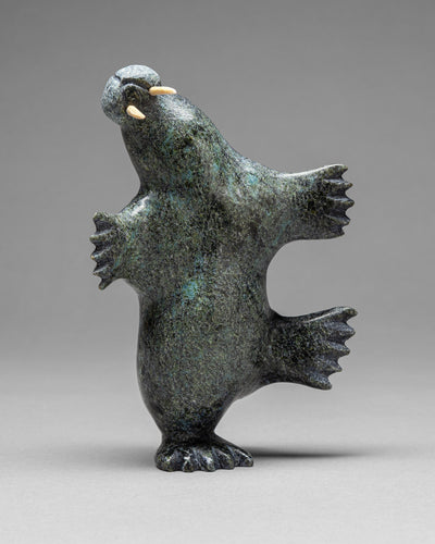 Dancing Walrus by Pudlalik Shaa, Inuit