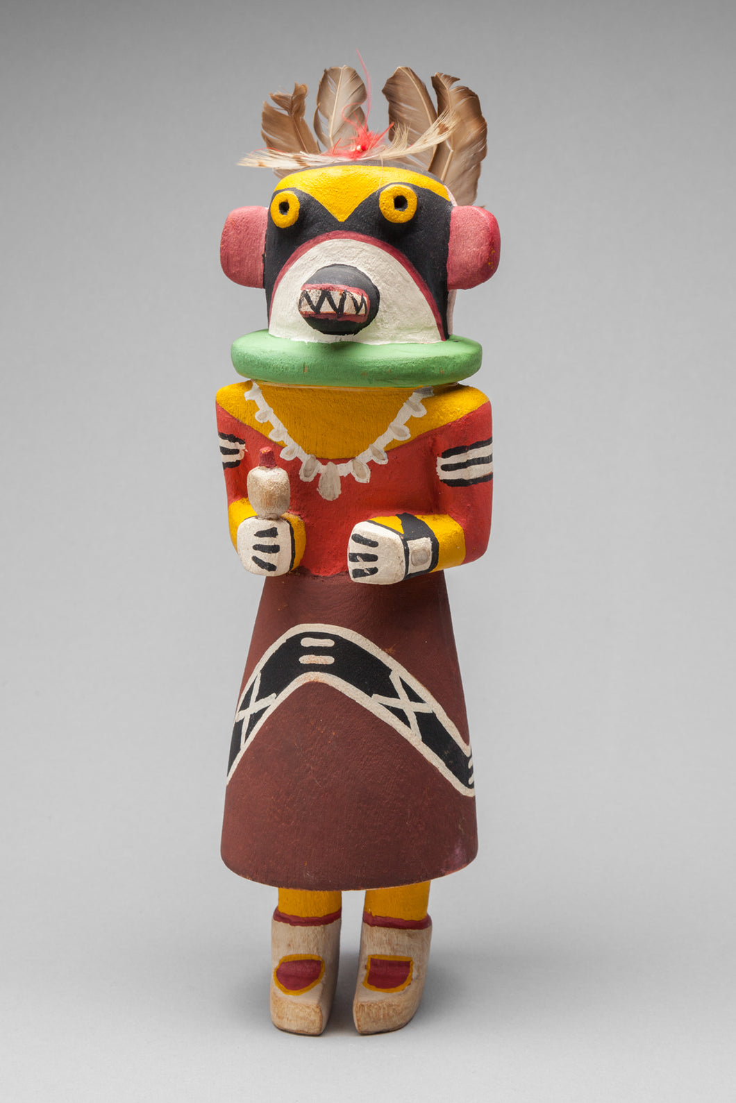 Yellow Ahote of the East (Sikyahote) Kachina, c. 1950