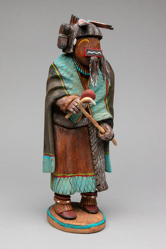 Chakwaina Shoadta (Warrior Maiden) Kachina by John Fredericks, Hopi