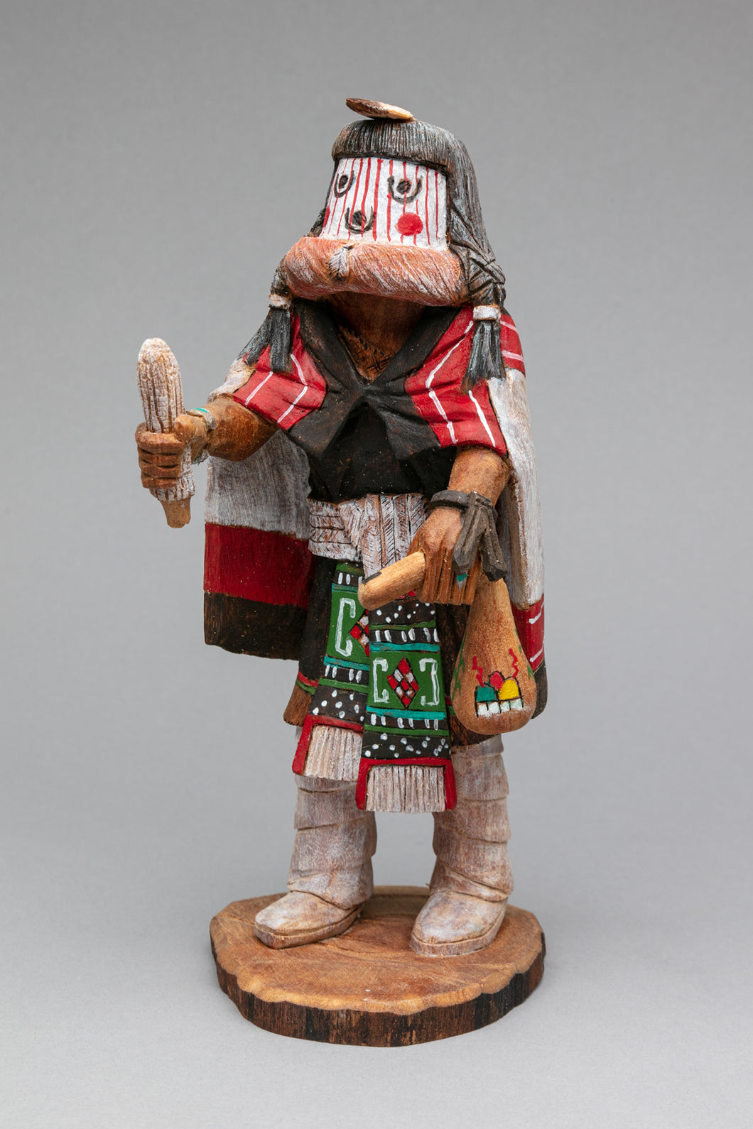 Hahay-i-wu-uti (Grandmother) Kachina by Henry Naja, Hopi