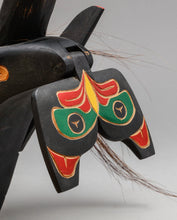 Rattle depicting Killer Whale with Raven Fins by Len Joseph, Kwakwaka'wakw