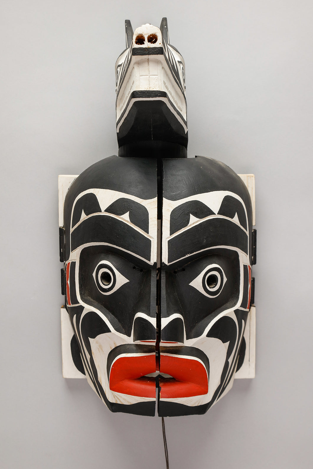 Speaker Transformation Mask with Wolf by Chief Sam Johnson, Kwakwaka'w ...