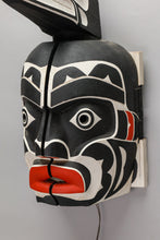 Speaker Transformation Mask with Wolf by Chief Sam Johnson, Kwakwaka'wakw