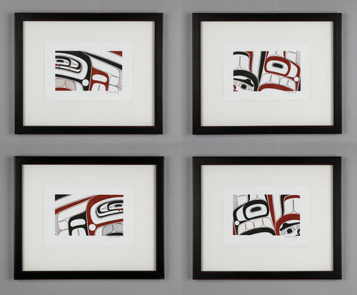 Elements Series: Original Paintings by David Robert Boxley, Alaskan Tsimshian
