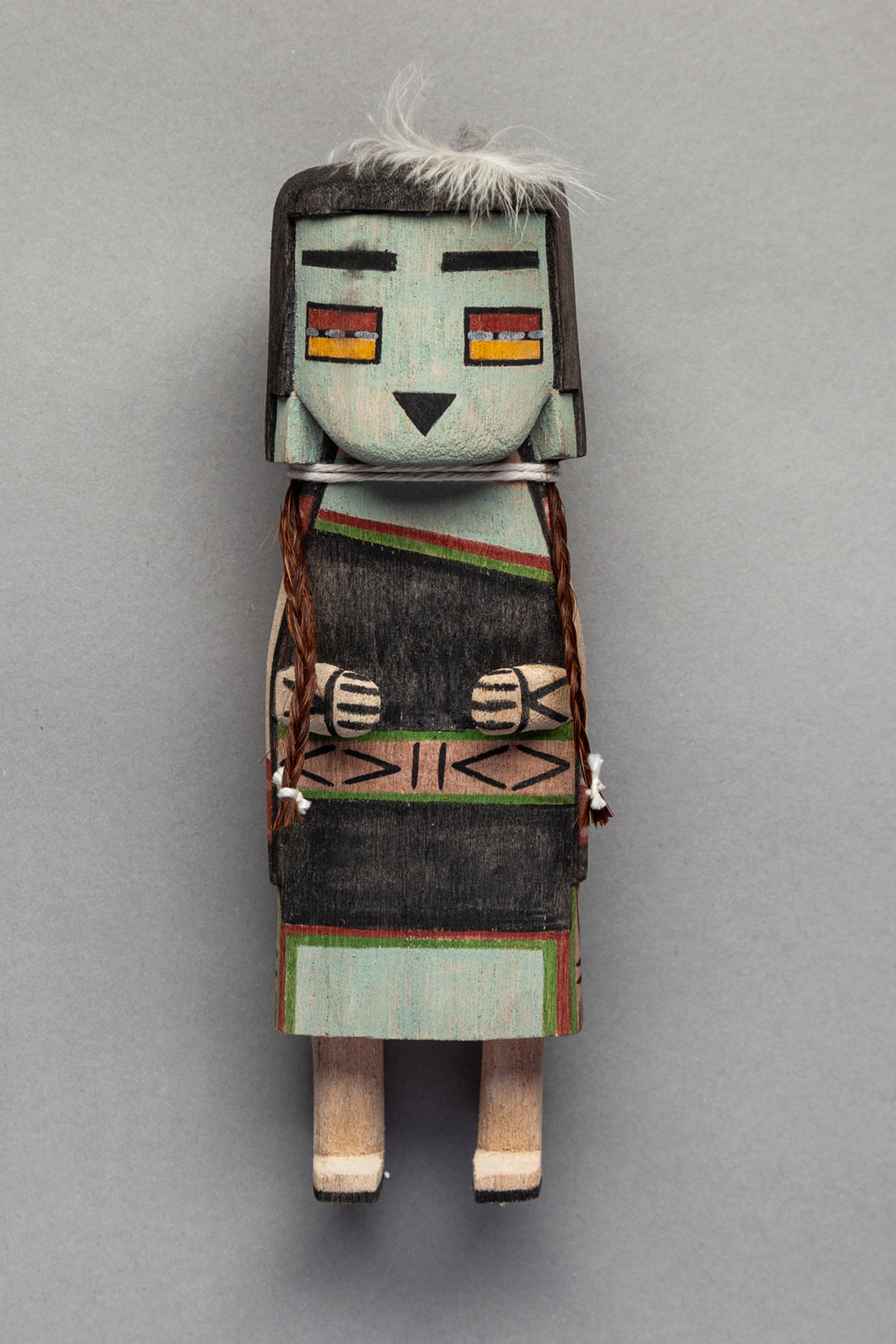 Tewa Maiden: Old Style Katsina by Kevin Quanimptewa, Hopi