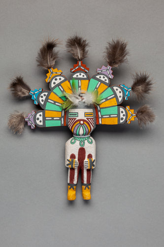 Butterfly Maiden: Old Style Katsina by Lester Honanveama, Hopi