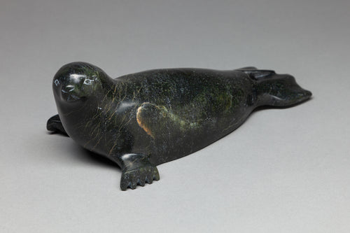 Seal Carving by Egeetsiaq Pitseolak, Cape Dorset