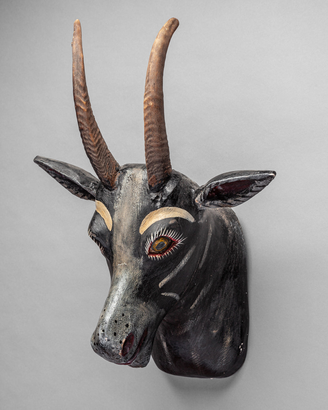 Black Goat Wall Sculpture, Michoacán, Mexico