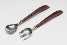 Vintage Salad Spoon and Fork c. 1960, Mexico